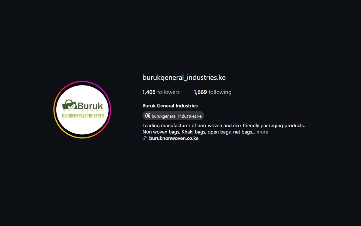 Buruk General Industries social media management